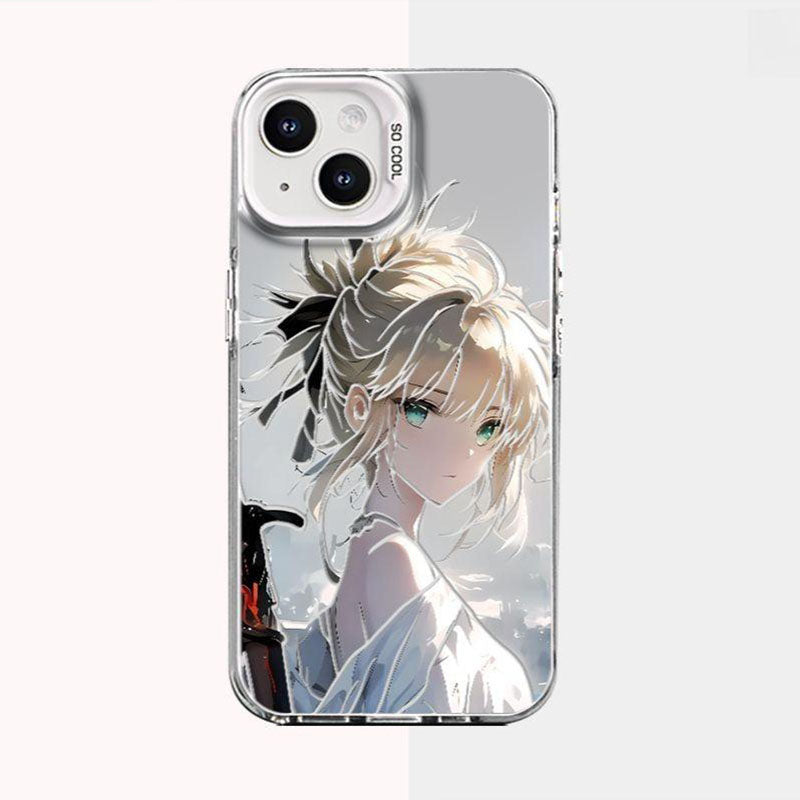 Fate Stay Night Anime Saber Phone Cases