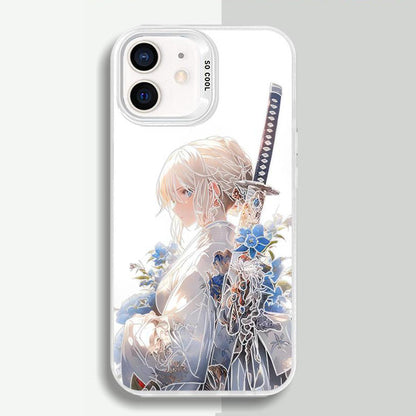 Fate Stay Night Anime Saber Phone Cases