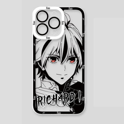 Fate Stay Night Anime Saber Phone Cases