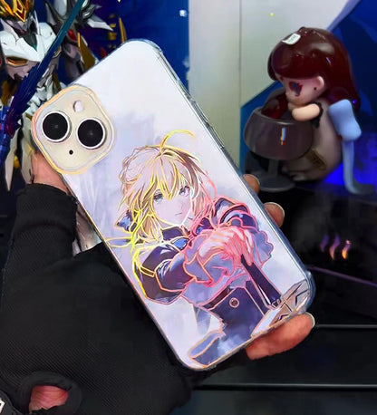 Fate Stay Night Anime Saber Phone Cases