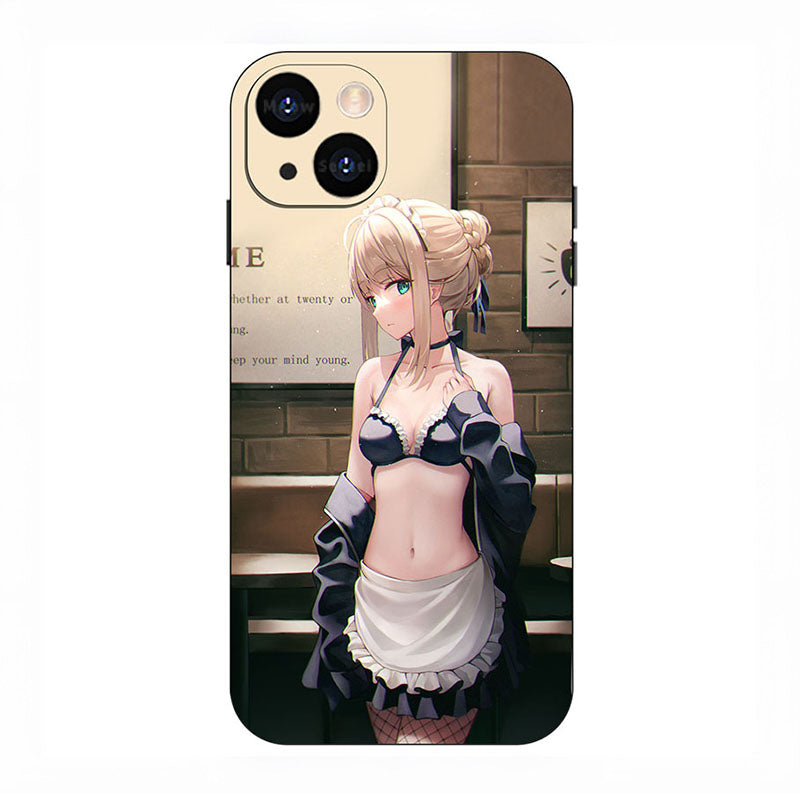 Fate Stay Night Anime Saber Phone Cases