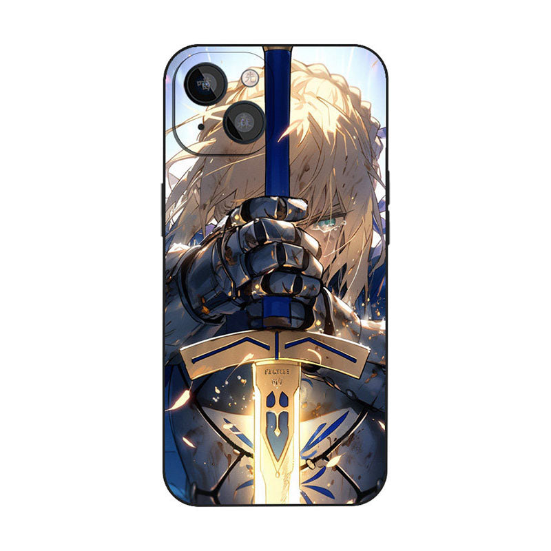 Fate Stay Night Anime Saber Phone Cases
