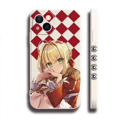 Fate Stay Night Anime Saber Phone Cases