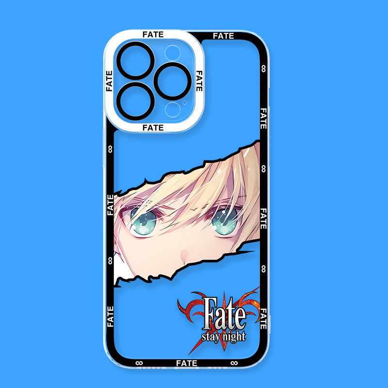 Fate Stay Night Anime Saber Phone Cases