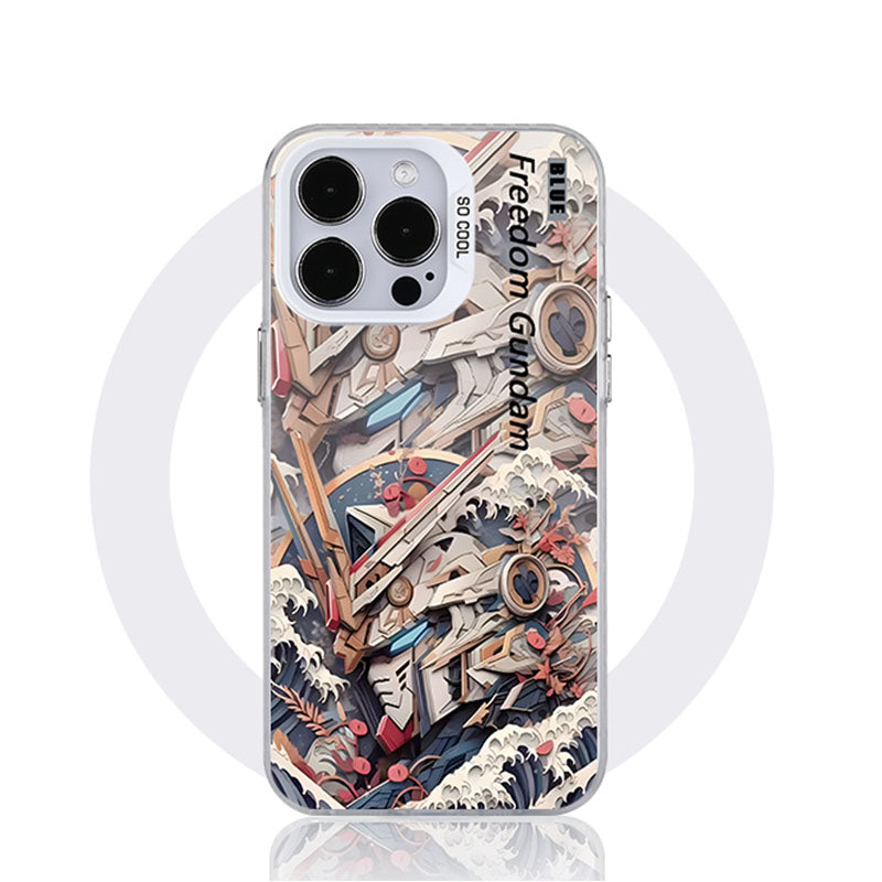 Gundam Anime Magnetic Suction Shockproof Phone Cases