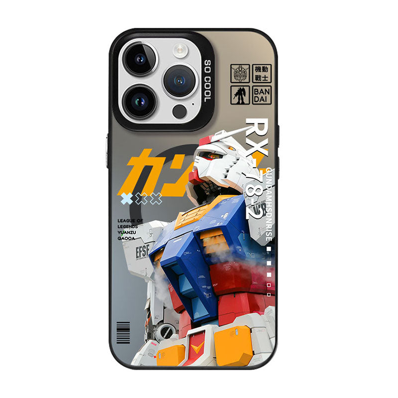 Gundam Anime Magnetic Suction Shockproof Phone Cases