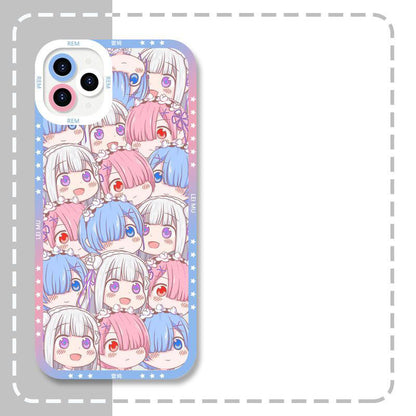 Re Zero Rem Emilia Phone Cases