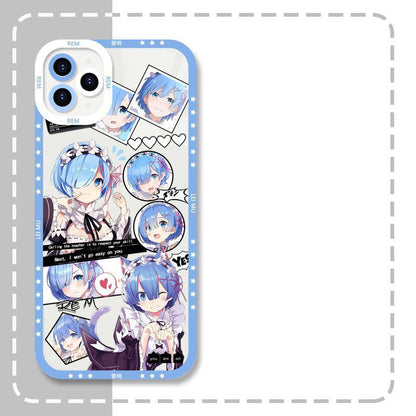 Re Zero Rem Emilia Phone Cases