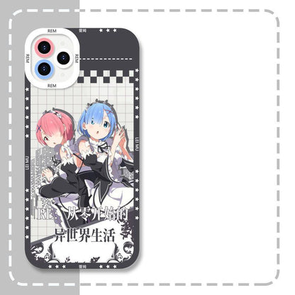 Re Zero Rem Emilia Phone Cases