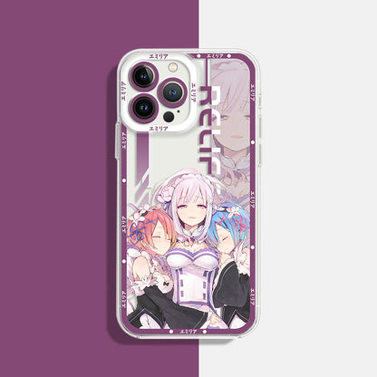 Re Zero Rem Emilia Phone Cases