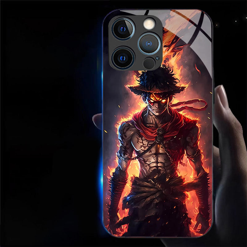 One Piece LED Glowing Phone Cases
