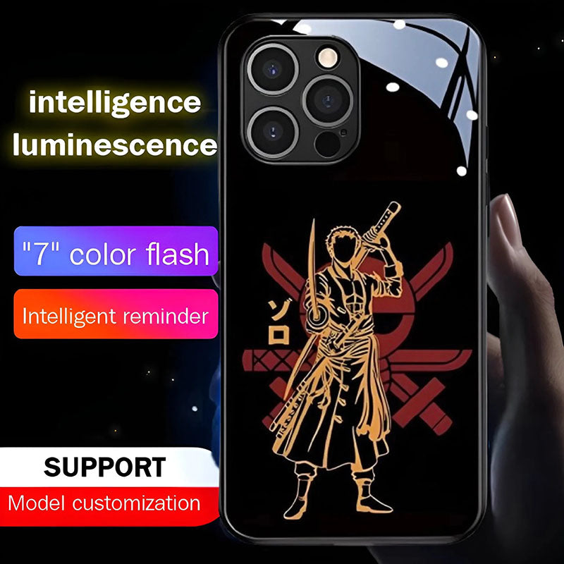 One Piece LED Glowing Phone Cases