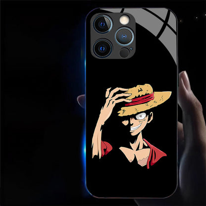 One Piece LED Glowing Phone Cases