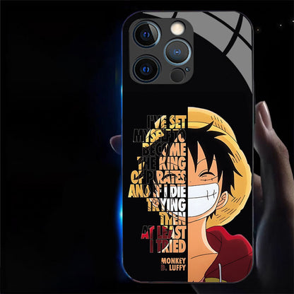 One Piece LED Glowing Phone Cases