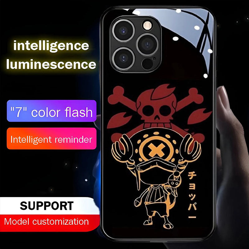 One Piece LED Glowing Phone Cases