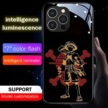 One Piece LED Glowing Phone Cases