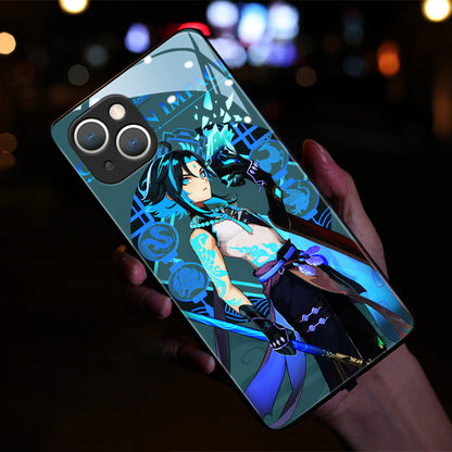 Genshin Impact LED Glowing Phone Cases