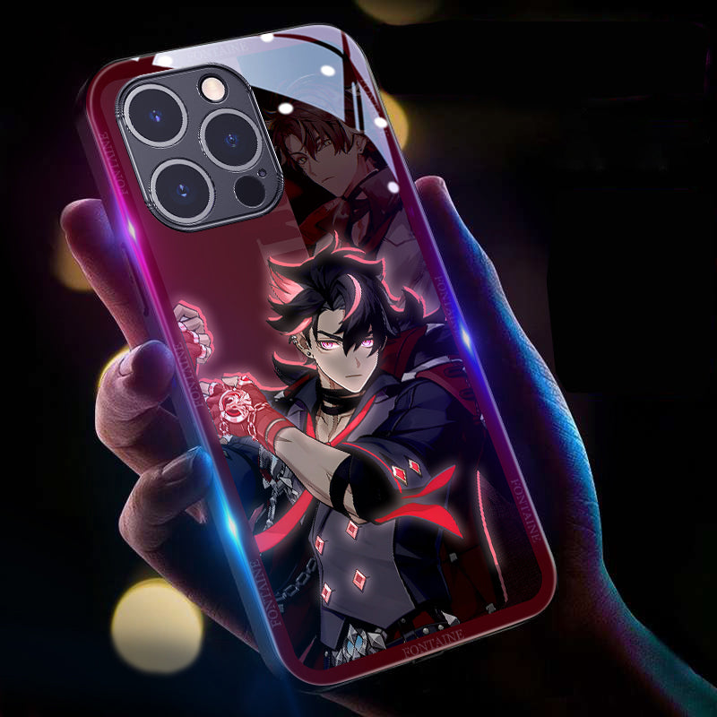 Genshin Impact LED Glowing Phone Cases