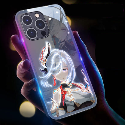 Genshin Impact LED Glowing Phone Cases