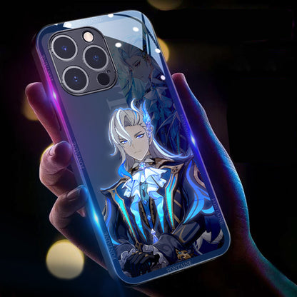 Genshin Impact LED Glowing Phone Cases