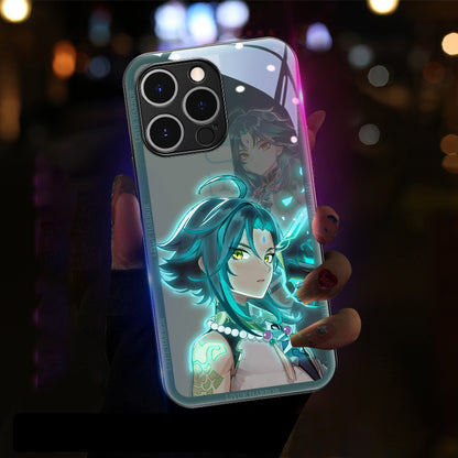 Genshin Impact LED Glowing Phone Cases