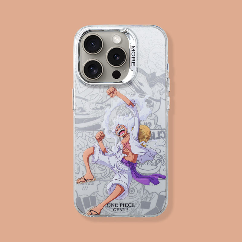 Featuring Luffy, Zoro, Ace, and Shanks One Piece Phone Case