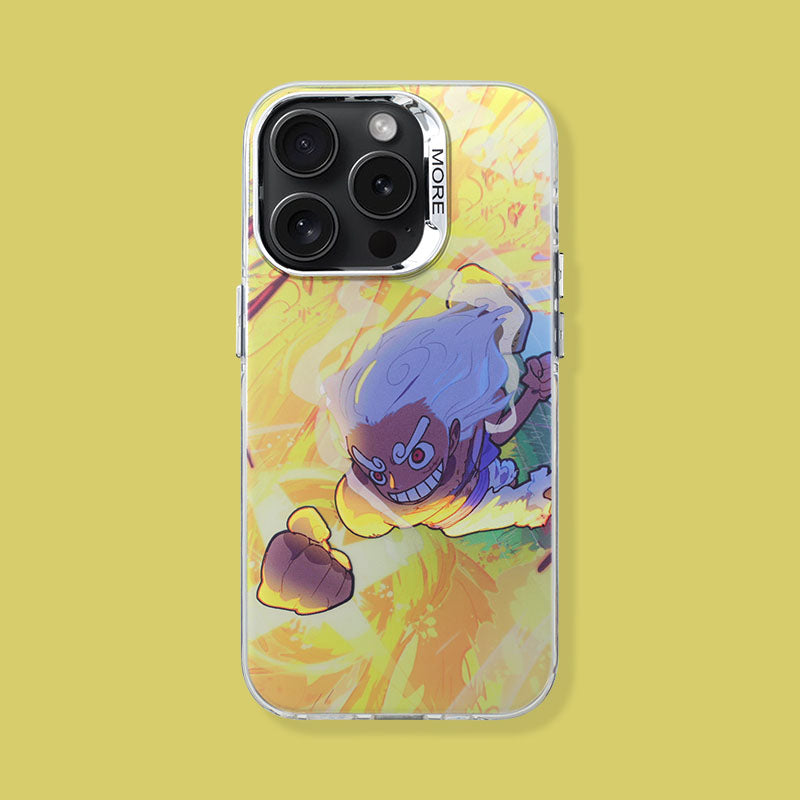 Featuring Luffy, Zoro, Ace, and Shanks One Piece Phone Case