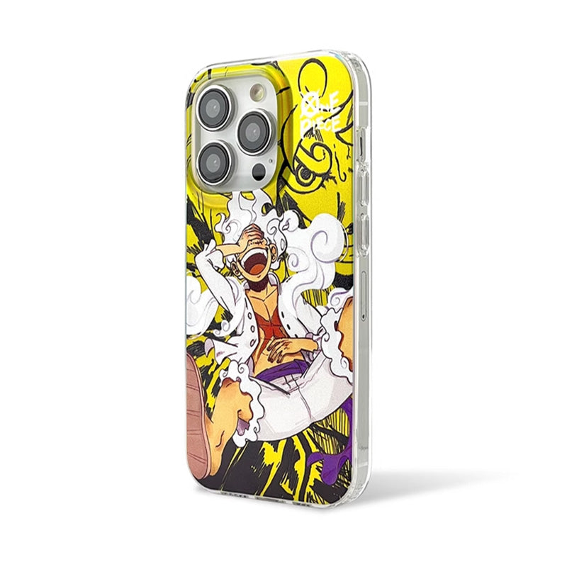 Featuring Luffy, Zoro, Ace, and Shanks One Piece Phone Case