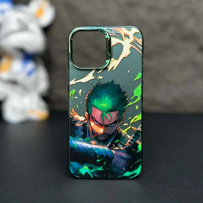 Featuring Luffy, Zoro, Ace, and Shanks One Piece Phone Case