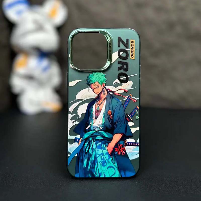 Featuring Luffy, Zoro, Ace, and Shanks One Piece Phone Case