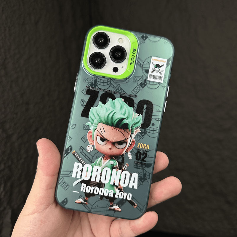 Featuring Luffy, Zoro, Ace, and Shanks One Piece Phone Case