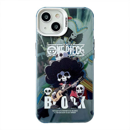 Featuring Luffy, Zoro, Ace, and Shanks One Piece Phone Case