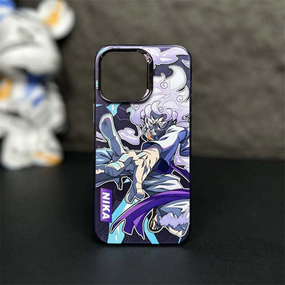 Featuring Luffy, Zoro, Ace, and Shanks One Piece Phone Case