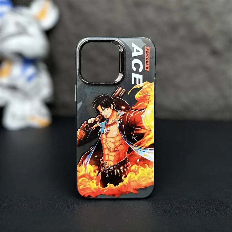 Featuring Luffy, Zoro, Ace, and Shanks One Piece Phone Case