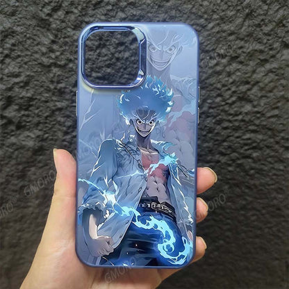 Featuring Luffy, Zoro, Ace, and Shanks One Piece Phone Case