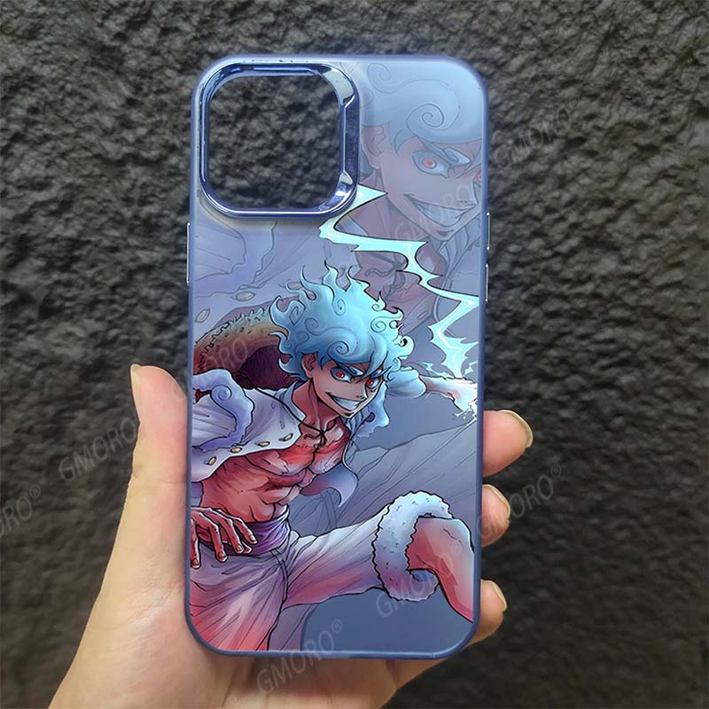 Featuring Luffy, Zoro, Ace, and Shanks One Piece Phone Case