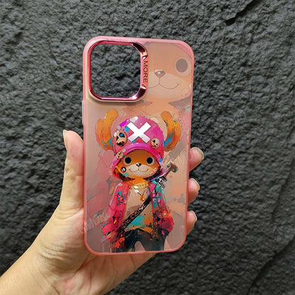 Featuring Luffy, Zoro, Ace, and Shanks One Piece Phone Case