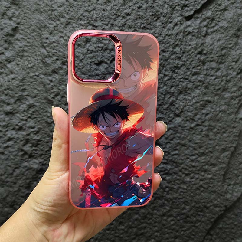 Featuring Luffy, Zoro, Ace, and Shanks One Piece Phone Case