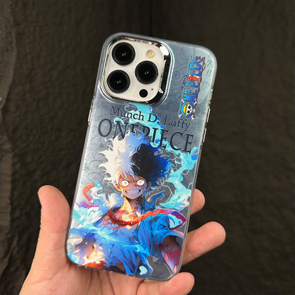 Featuring Luffy, Zoro, Ace, and Shanks One Piece Phone Case