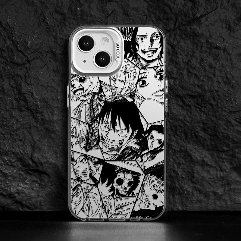 Featuring Luffy, Zoro, Ace, and Shanks One Piece Phone Case