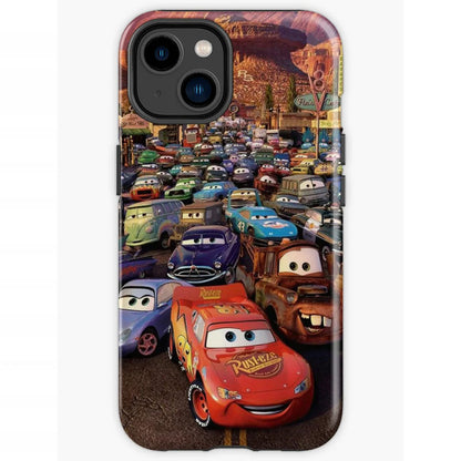 Lightning McQueen Anime  Shockproof Phone Cases