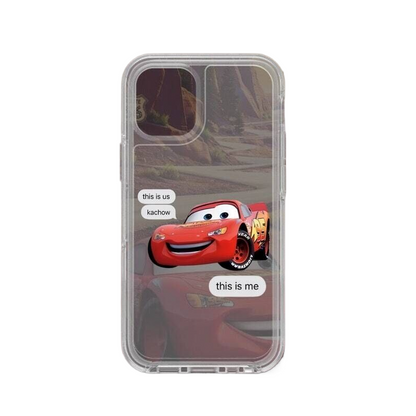 Lightning McQueen Anime  Shockproof Phone Cases