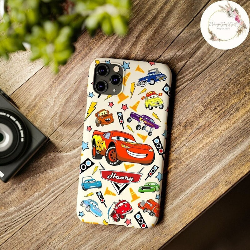 Lightning McQueen Anime  Shockproof Phone Cases