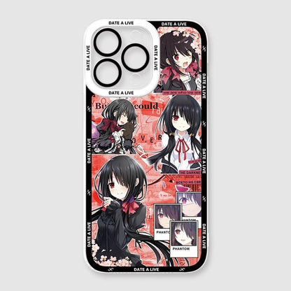 Date A Live Kurumi Tokisaki Tohka Yatogami Phone Cases