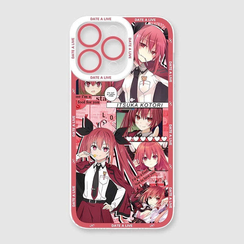 Date A Live Kurumi Tokisaki Tohka Yatogami Phone Cases