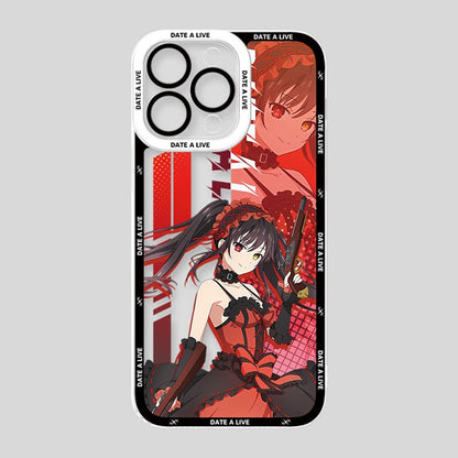 Date A Live Kurumi Tokisaki Tohka Yatogami Phone Cases