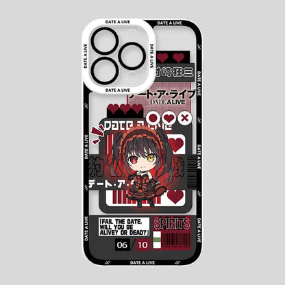 Date A Live Kurumi Tokisaki Tohka Yatogami Phone Cases