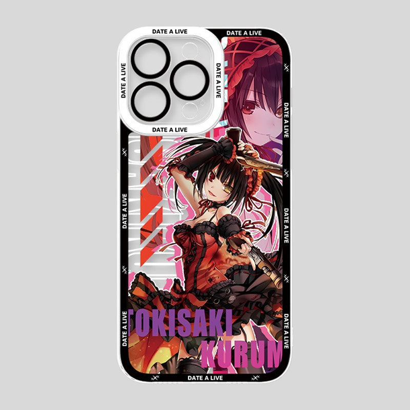 Date A Live Kurumi Tokisaki Tohka Yatogami Phone Cases