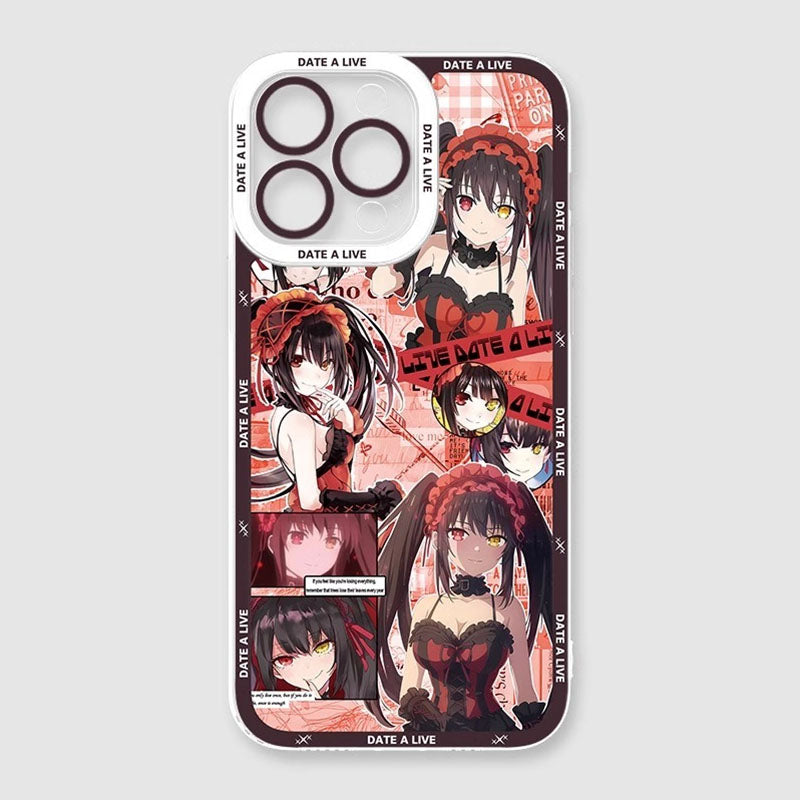 Date A Live Kurumi Tokisaki Tohka Yatogami Phone Cases