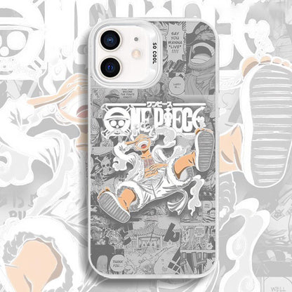 Featuring Luffy, Zoro, Ace, and Shanks One Piece Phone Case